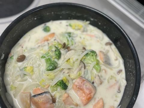 鮭のクリーム煮